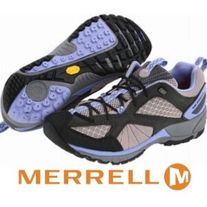 Merrell Like-New Avian Light Ventilator Blue Gray Low-Cut Trail Shoes Size 7